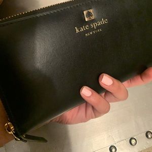 Kate spade black wallet